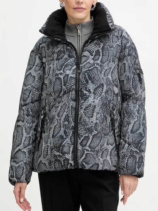 Κοντό Γυναικείο Puffer Μπουφάν Multi
