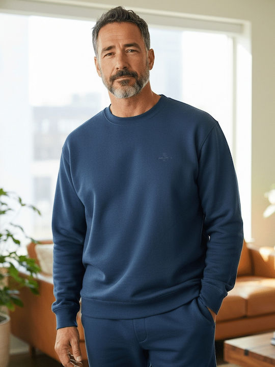 Sweatshirt Petrol Blue