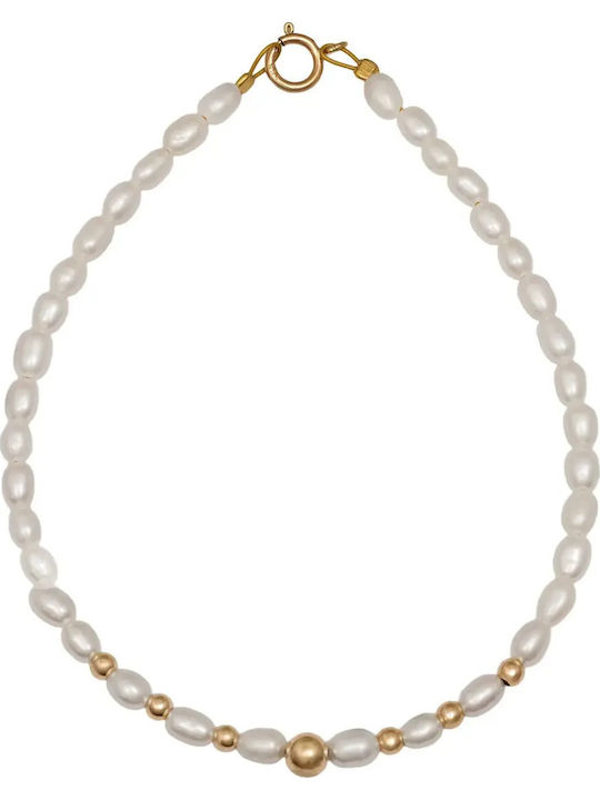 Damentäuschiges Goldarmband 14K
