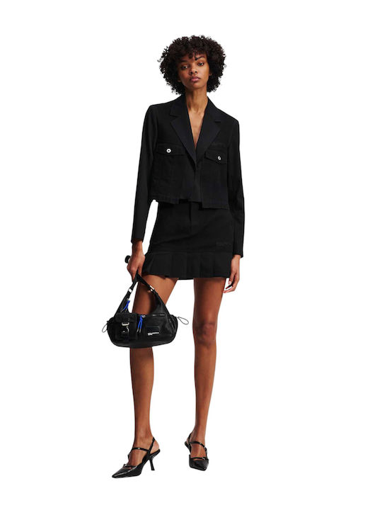 Karl Lagerfeld Women's Blazer Black
