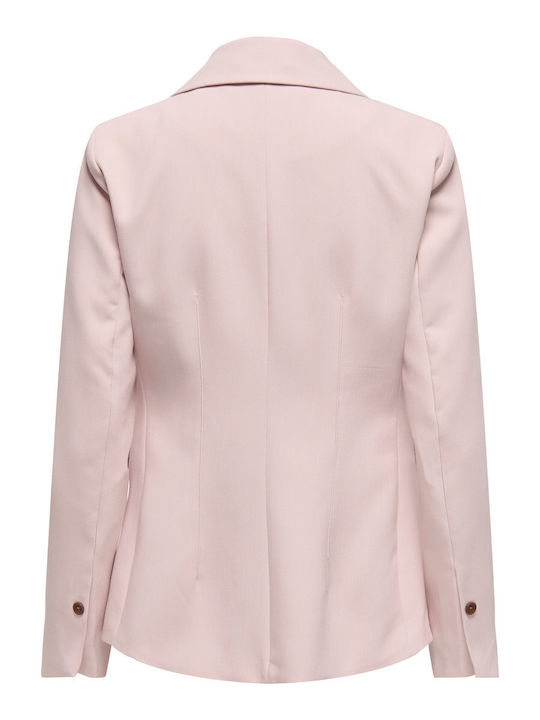 Only Raven Lung Blazer pentru femei Sacou Pink