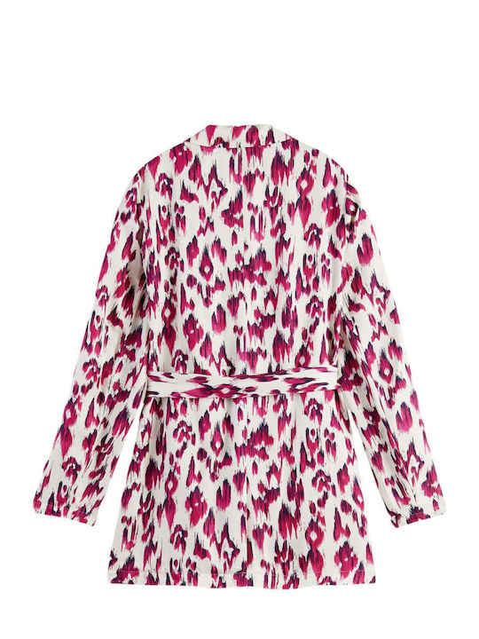 Scotch & Soda Blazer pentru femei Sacou Fuchsia