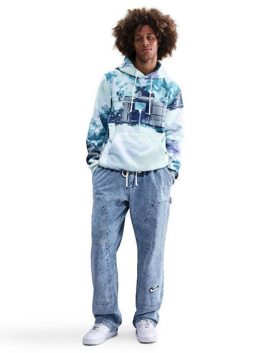 Nike Naos Ανδρικό Παντελόνι Τζιν Denim