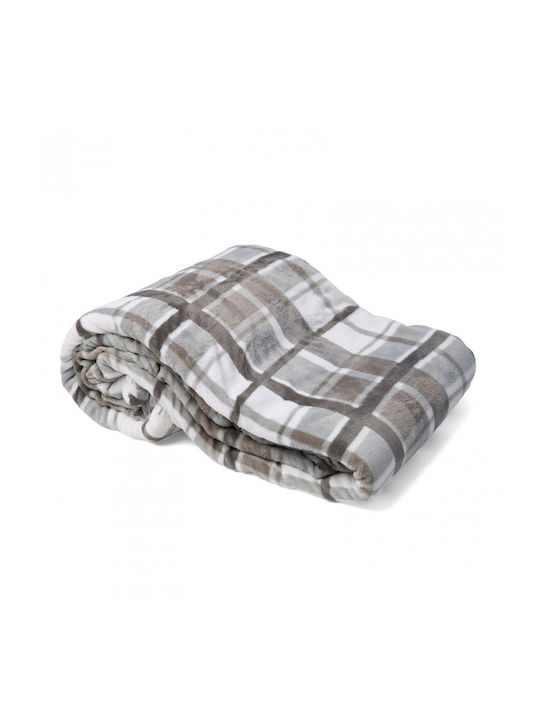 Heinner Pătură Fleece Single 160x200 cm Gri