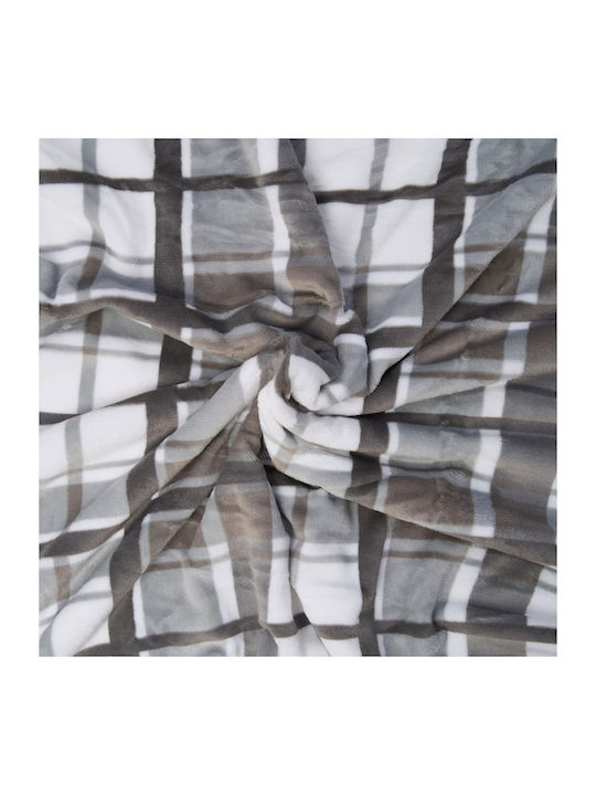 Heinner Pătură Fleece Single 160x200 cm Gri