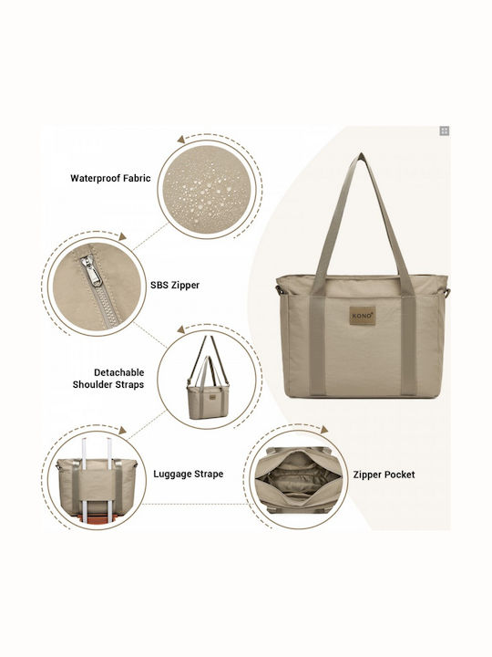 Women's Bag Tote Handbag Khaki