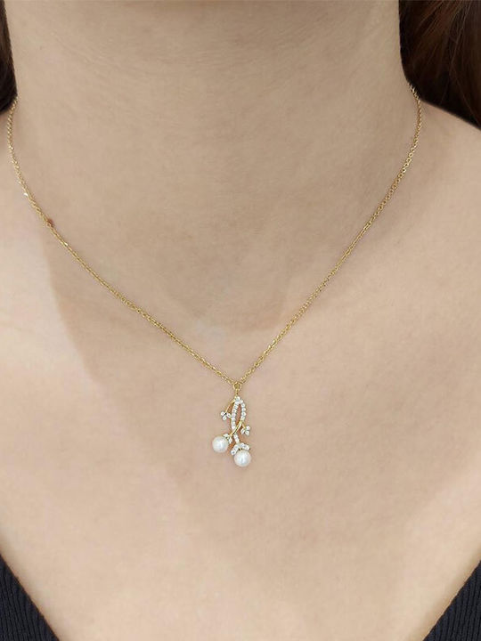 Al'Oro Halskette aus 9K Gold Al'Oro Halskette aus 9K Gold