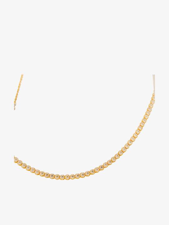 Women's Gold 14K Riviera Necklace Weight 3.9gr