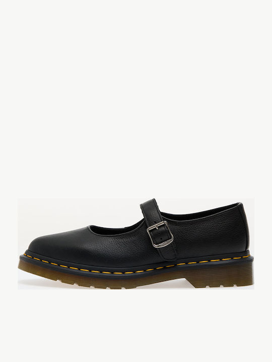 Elphie Mj Mary Jane Damen Ballerinas in Schwarz Farbe