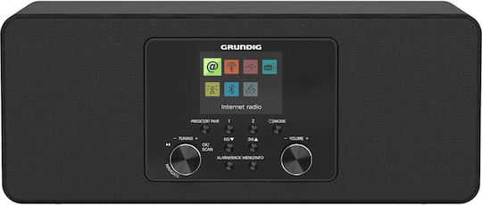 Grundig DTR 5100 Επιτραπέζιο Ραδιόφωνο Ρεύματος DAB+ με Bluetooth και USB Μαύρο