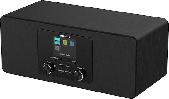Grundig DTR 4600 Επιτραπέζιο Ραδιόφωνο Ρεύματος DAB+ με Bluetooth και USB Μαύρο