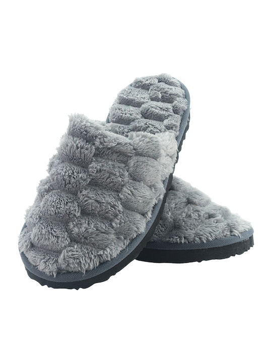 Winter Women's Slippers Gray