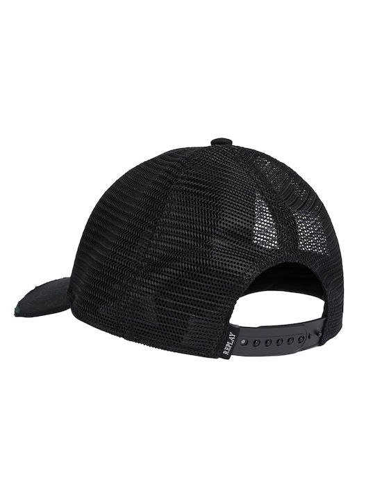 Replay Καπελο Ανδρικο Am4433.000.a0406-0097 0097/washed Black