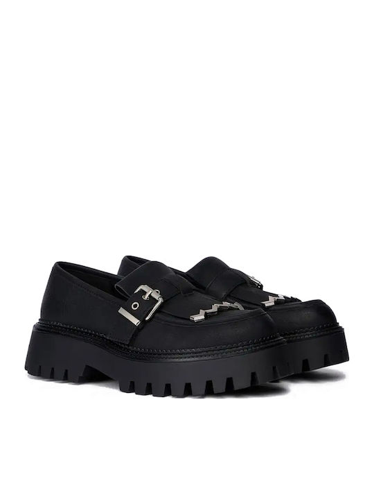 Damen Loafers in Schwarz Farbe