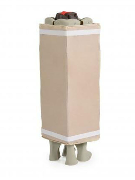 Moni Cangaroo Good Night Playpen 2 Levels with Changing Table & Mattress Beige 68x125cm