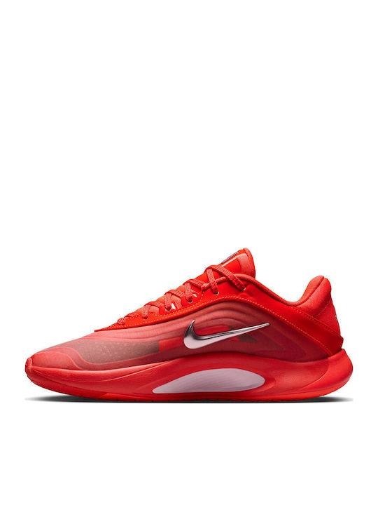 A'One Royal Flame Low Basketball Shoes Bright Crimson Light Crimson University Red Pink Foam