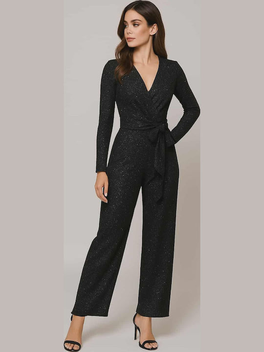 Damen Einteiler Anzug Black