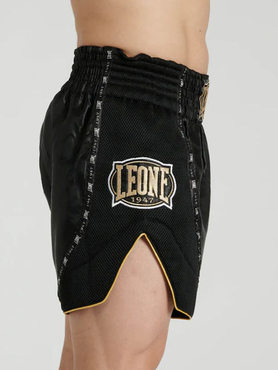 Leone Classic Thai Kick Fight Shorts-black