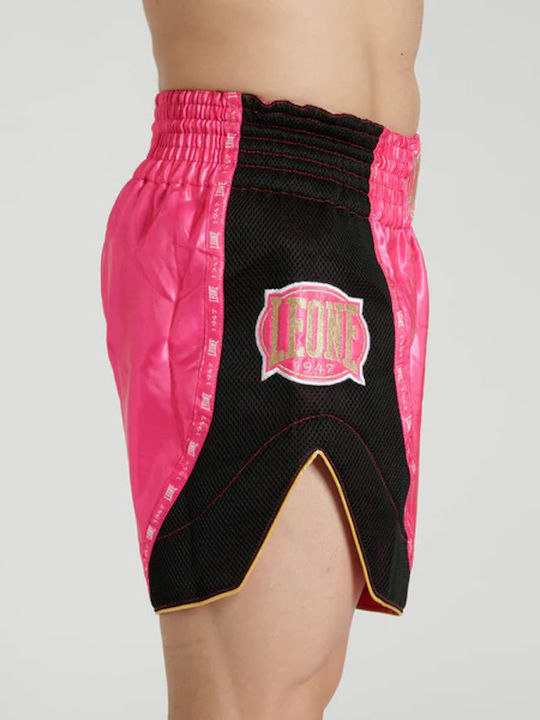 Leone Classic Thai Kick Fight Boxing Shorts Pink