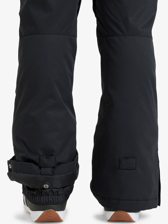 Roxy Snow Diversion ERJTP03298-KVJ0 Γυναικείο Παντελόνι Σκι & Snowboard Μαύρο
