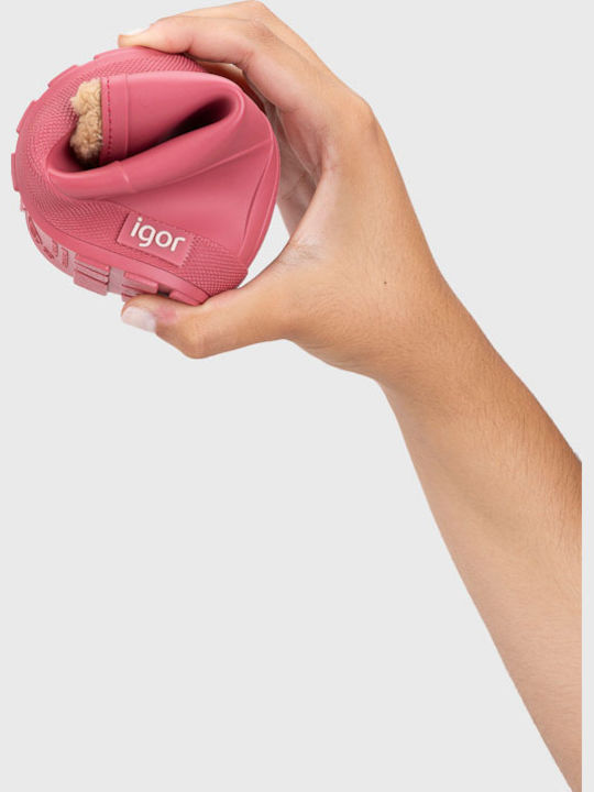 Παιδικές Γαλότσες mit Innenfutter Rot