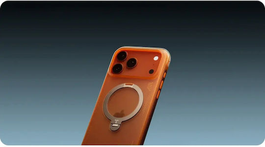 Torras Ostand Back Cover Portocaliu (iPhone 17 Pro Max)