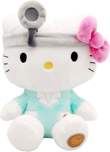 Joy-Toy Plüsch- und Kuscheltiere Sanrio Hello Kitty Freunde Hello Kitty Doktor 24cm