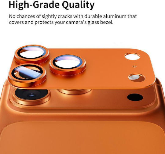Lens Ring Kameraschutz Membrane Black für das iPhone 17 Pro Max