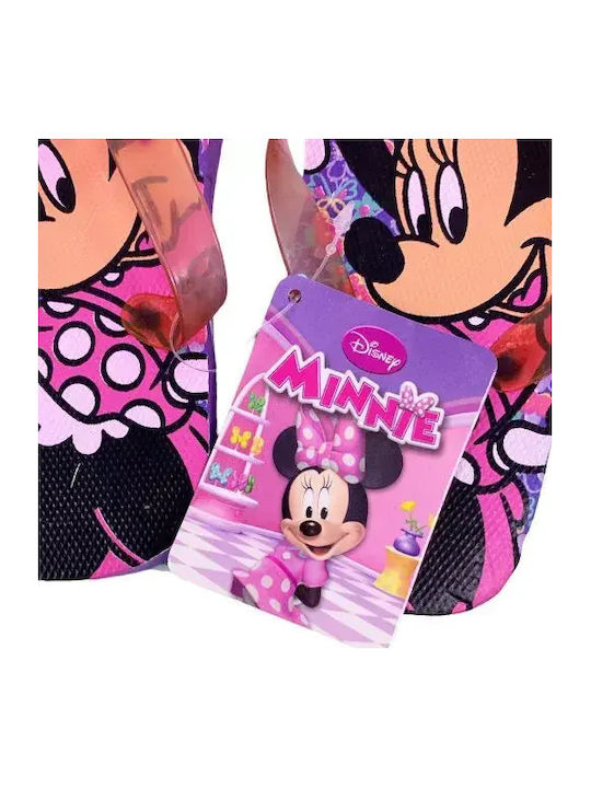 Șlapi pentru copii Flip Flops Minnie Roz Minnie Mouse