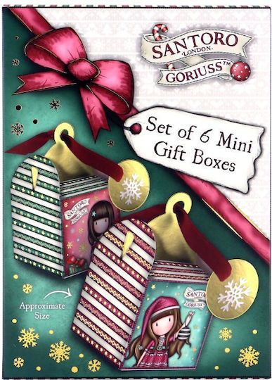Santoro Merry And Bright Christmas Box for Gift Multicolour