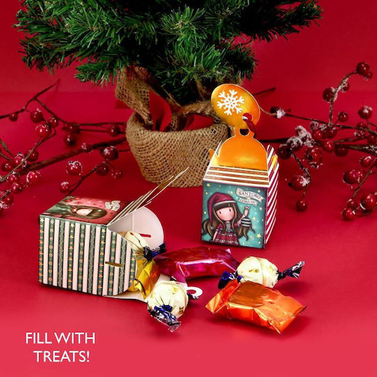 Santoro Merry And Bright Christmas Box for Gift Multicolour
