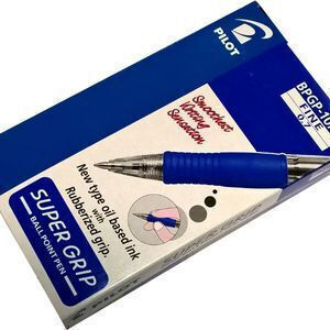 Pilot Super Grip Pix Ballpoint 12 Bucăți