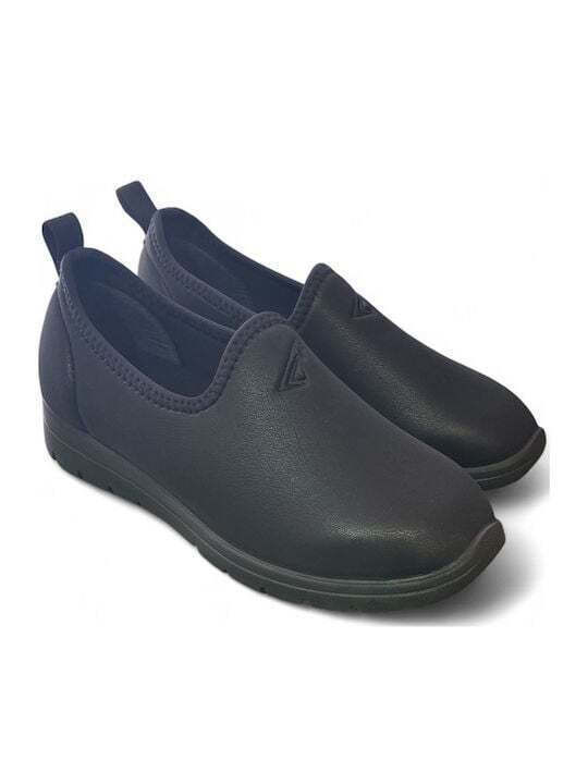 Anatomisch Damen Slip-Ons Schwarze