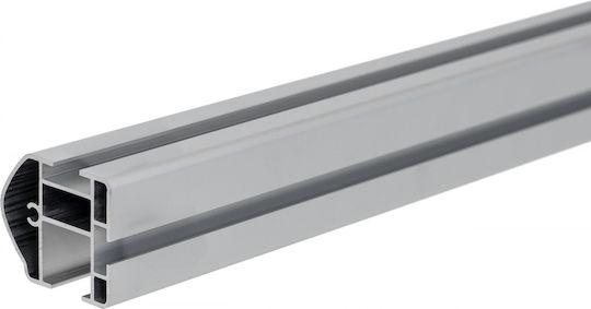 Menabo Roof Bars Aluminum 165cm. 2006>2017 (with Roof Rack Legs) Silver