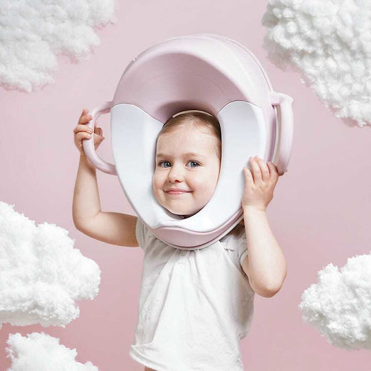 My Carry Potty Toddler Toilet Seat Pink with Handles