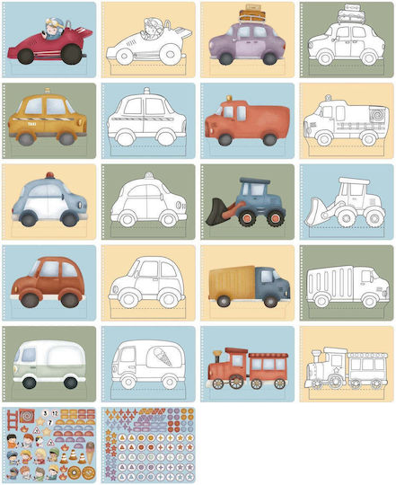 Little Dutch Stickers for Children 3+ years Years (Various Designs/Assortment of Designs) 1pc