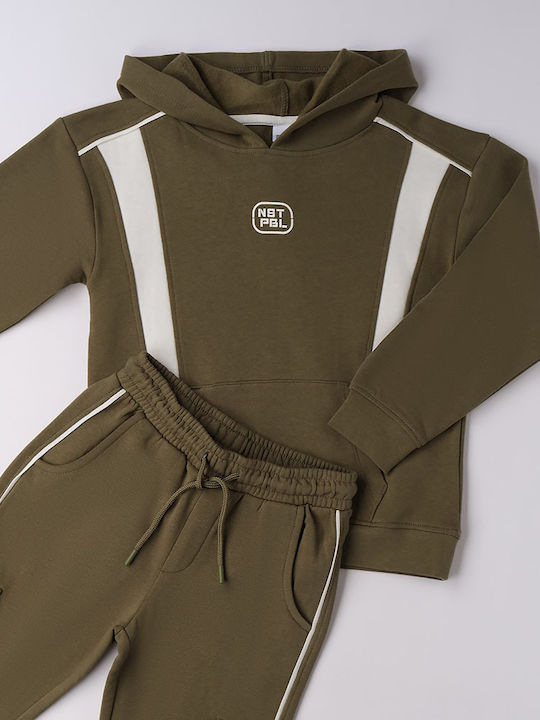 Παιδικό Σετ Φόρμας Sage Green