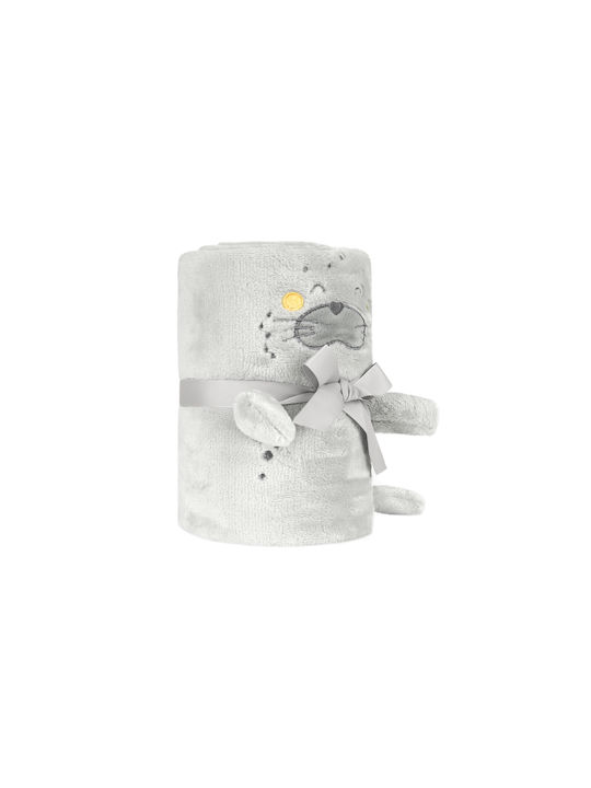 Kikka Boo Nursery Swaddling Blanket with Animal 75x100cm Kikka Boo Nursery Swaddling Blanket with Animal 75x100cm