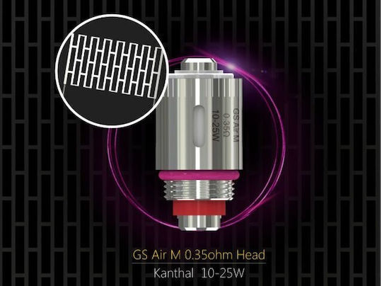 Eleaf Gs Air Mesh Αντιστάση Ηλεκτρονικών Τσιγάρων 0.35ohm (DL) 5τμχ
