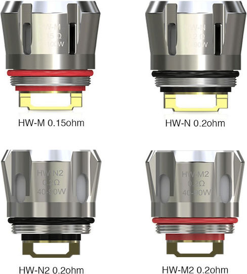 Eleaf HW Series M Electronic Cigarette Resistance 0.15ohm (DL) 5pcs