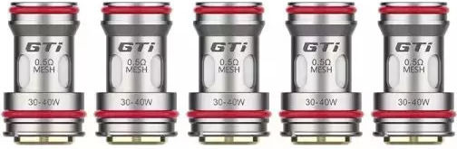 Vaporesso GTI Mesh Coils Widerstand für Elektronische Zigaretten 0.5ohm (RDL) 5Stück