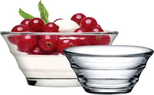 Espiel Gastroboutique Serving Bowl Oval Glass Transparent 11x11cm
