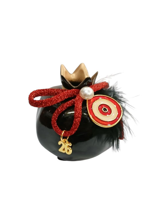 Kalliopi Silver de birou Amulet Rodie Negru Ceramic 2026 7x7cm 1buc