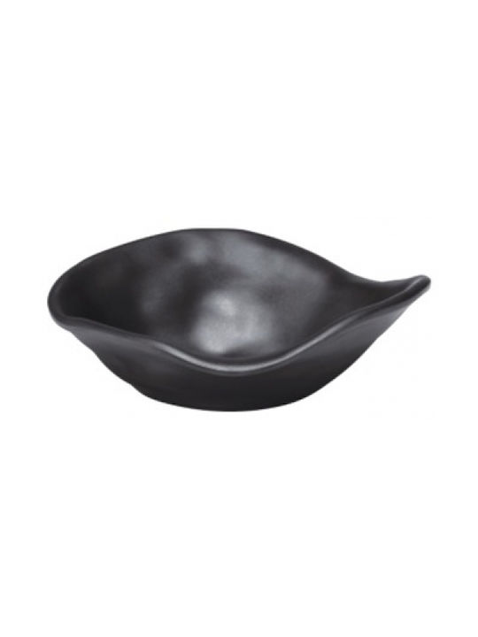 Ready Bol de Servire Rotund din Melamină Negru Ready Bol de Servire Rotund din Melamină Negru