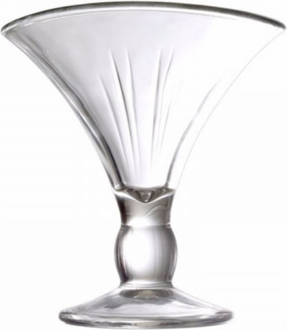 Soler Hispania Servierschüssel Rund Glas Transparent mit Durchmesser 13cm
