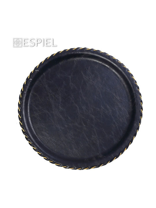 Espiel Rund Serviertablett Navy 38x38cm LTB38K20-1 1Stück
