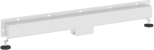 vidaXL Oțel inoxidabil Sifon cu Dimensiune 100x10cm Argintiu