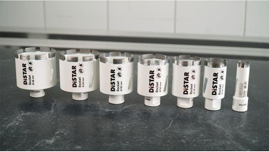 Distar Диамантена коронка Dry Cut с диаметър 20мм за Плочка