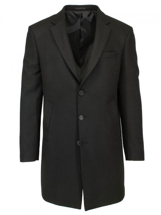 Men's Half Coat Black