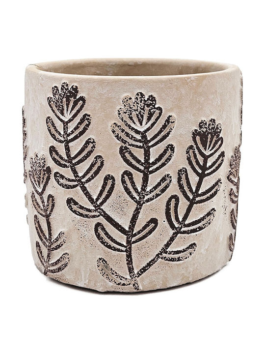 Artekko Cement Planter Concrete Beige 11x11x10cm.